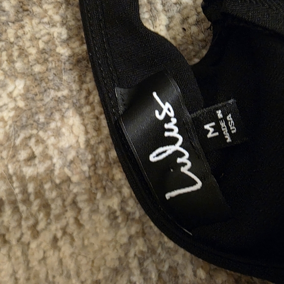 Lulu's Classic Black Mini Dress - Picture 3 of 3